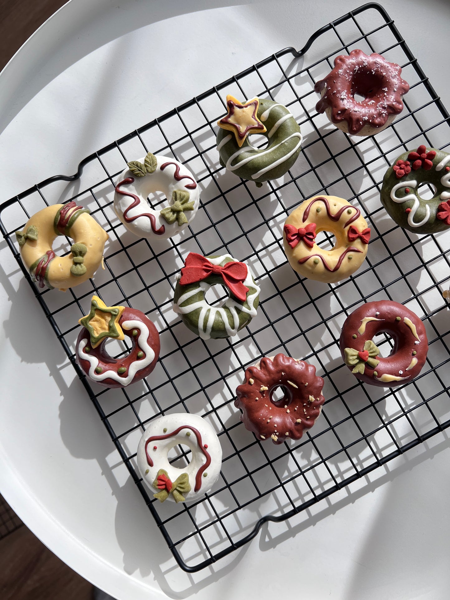Christmas Doughnuts for pets (4pcs)