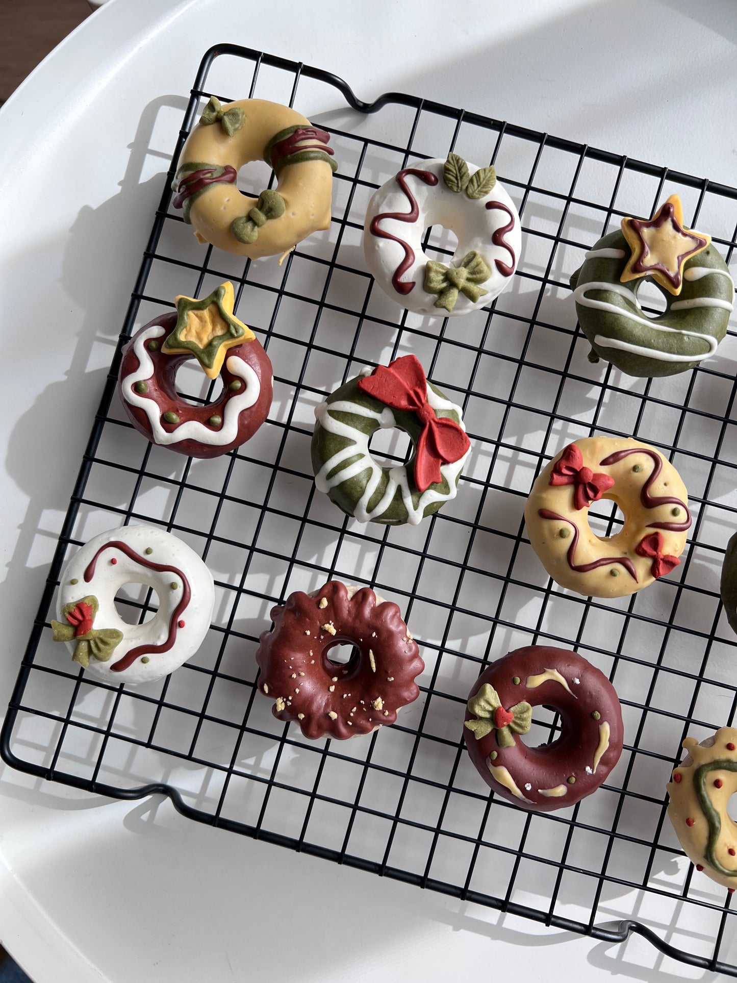 Christmas Doughnuts for pets (4pcs)