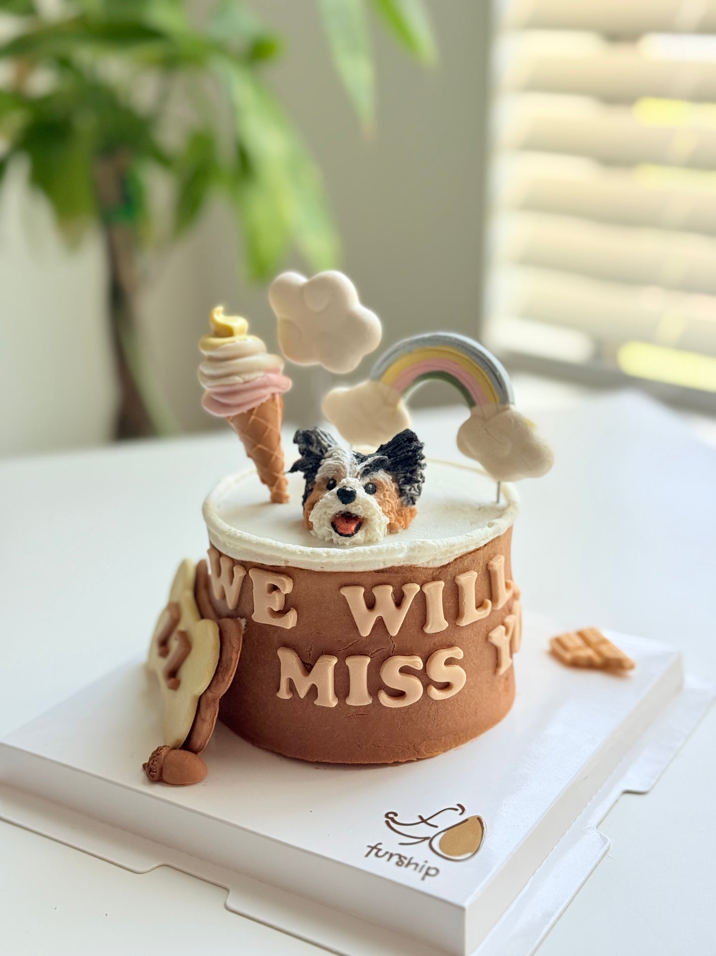 Furship Fondant Theme Dog Cakes