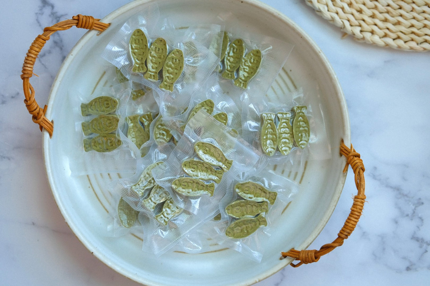 Natural Homemade Spinach Chicken Biscuits Dog Treat